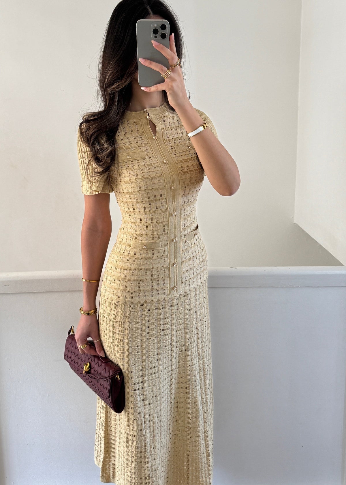 Almaz dress- beige