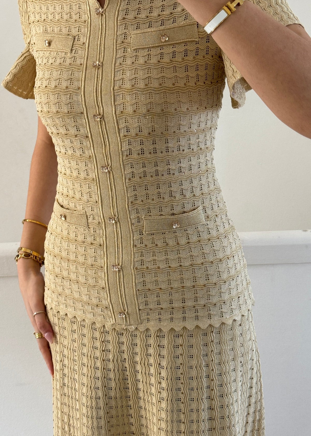Almaz dress- beige