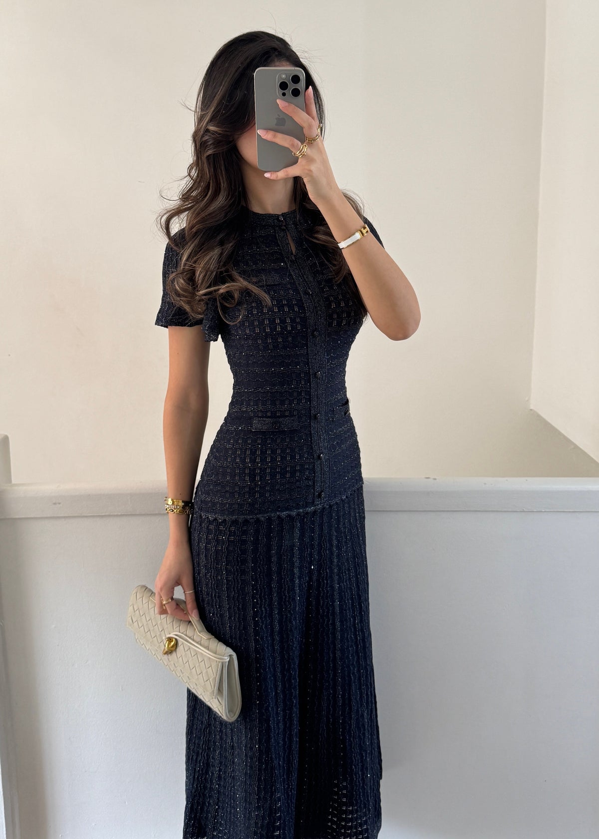 Almaz dress- Navy