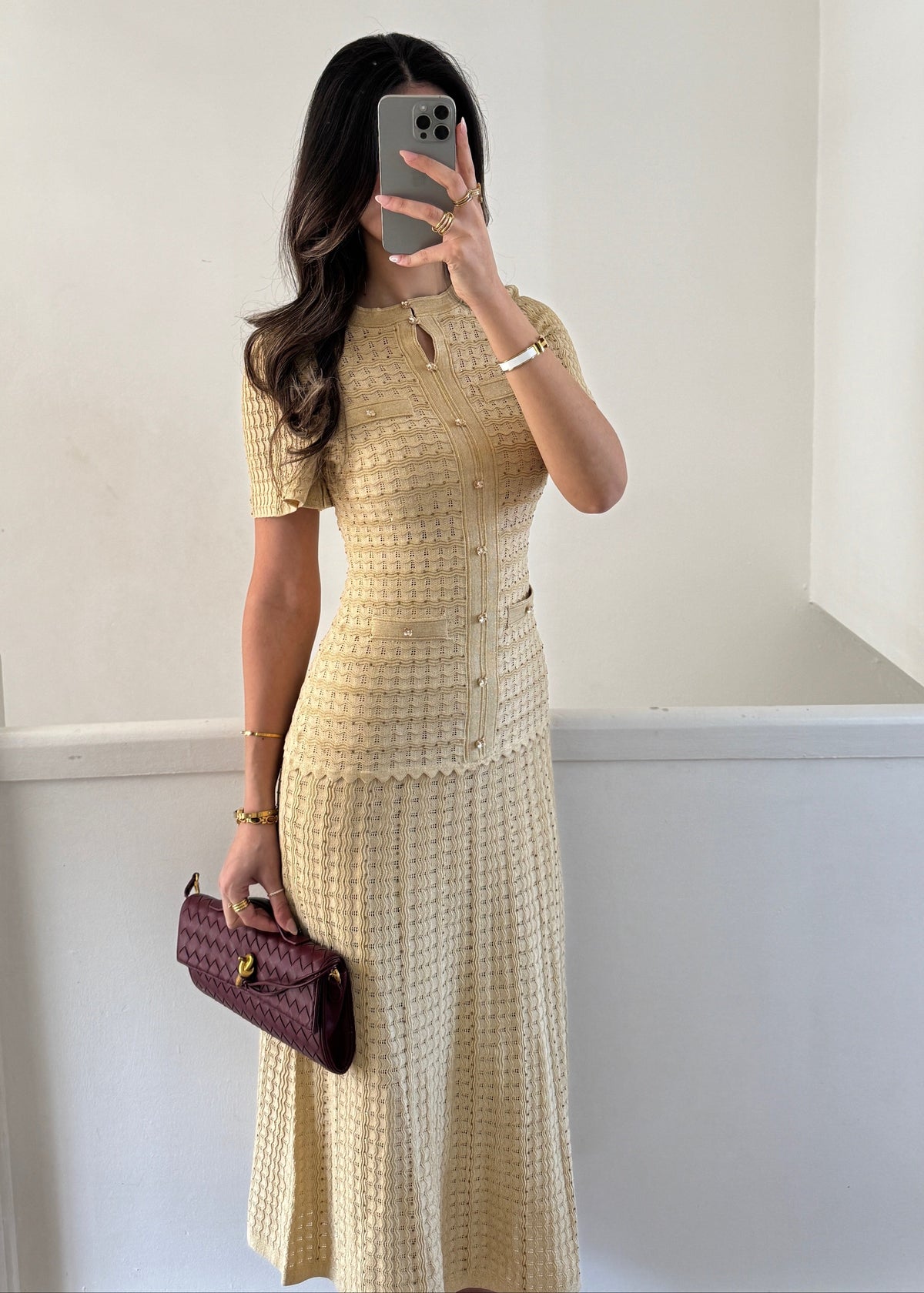 Almaz dress- beige
