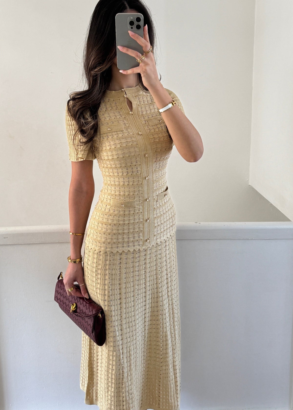 Almaz dress- beige