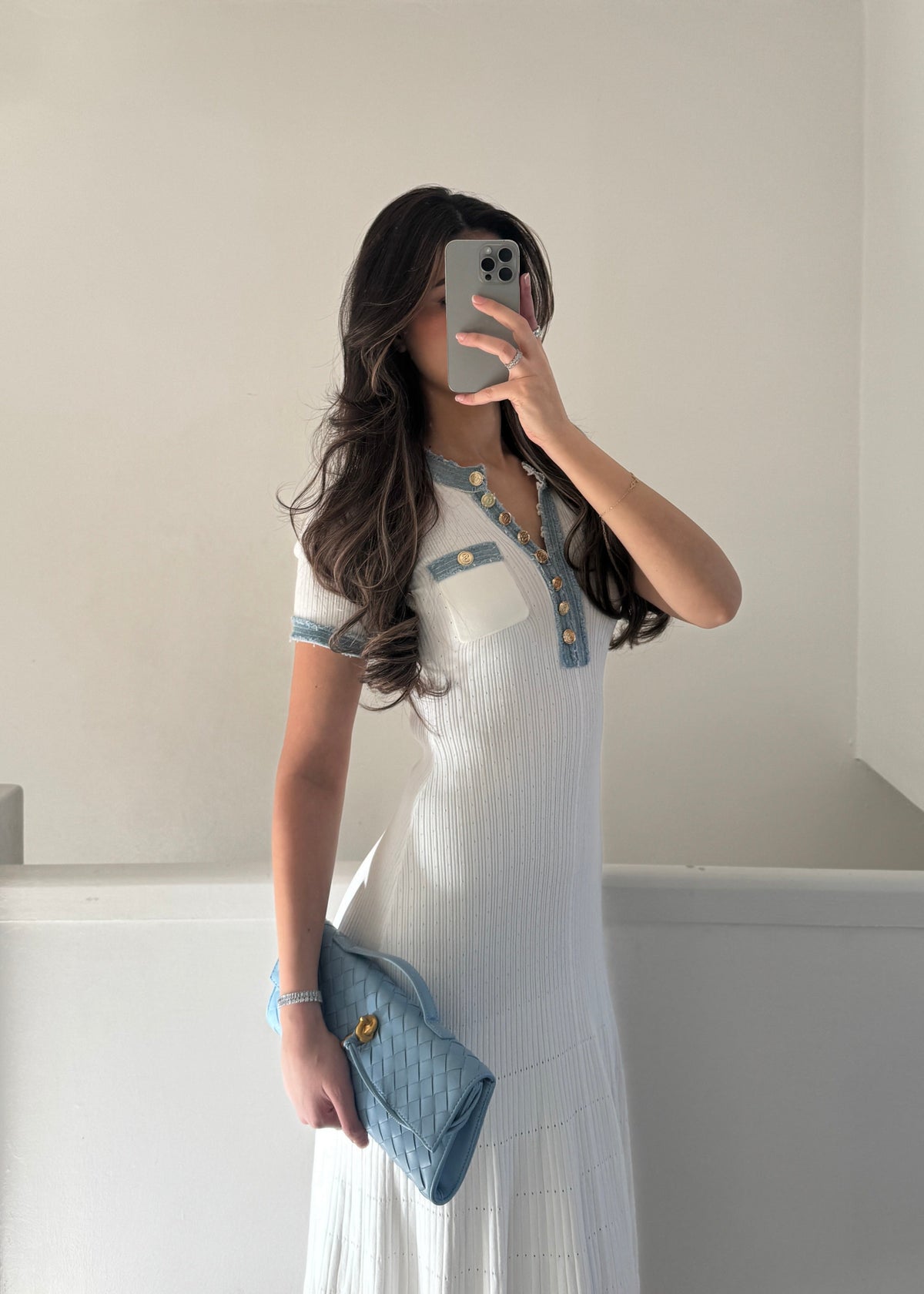 Silva Dress - White