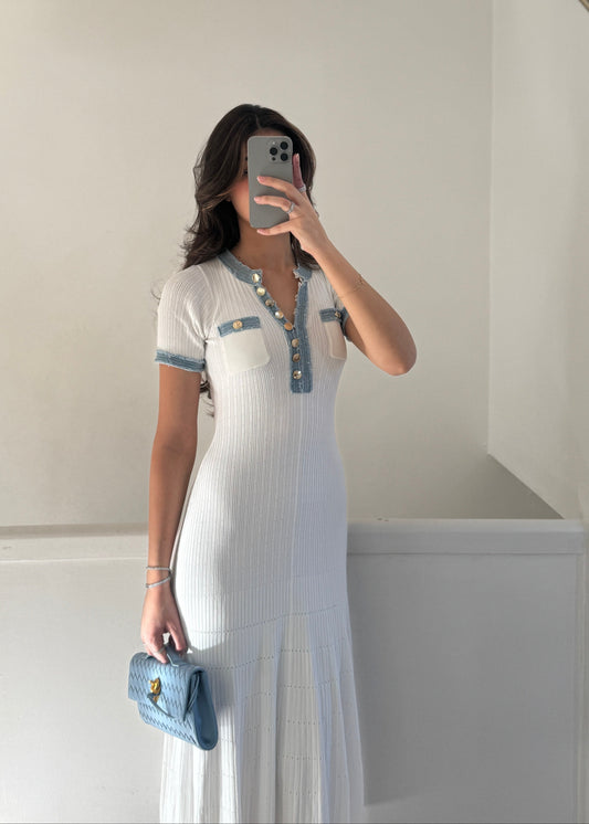 Silva Dress - White